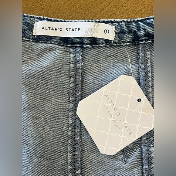 Altar'd State Val Star Denim Vest - Picture 5 of 11